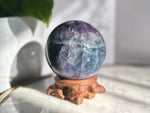 Blue Fluorite Sphere *High Grade*