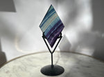 Rainbow Fluorite Diamond Shape